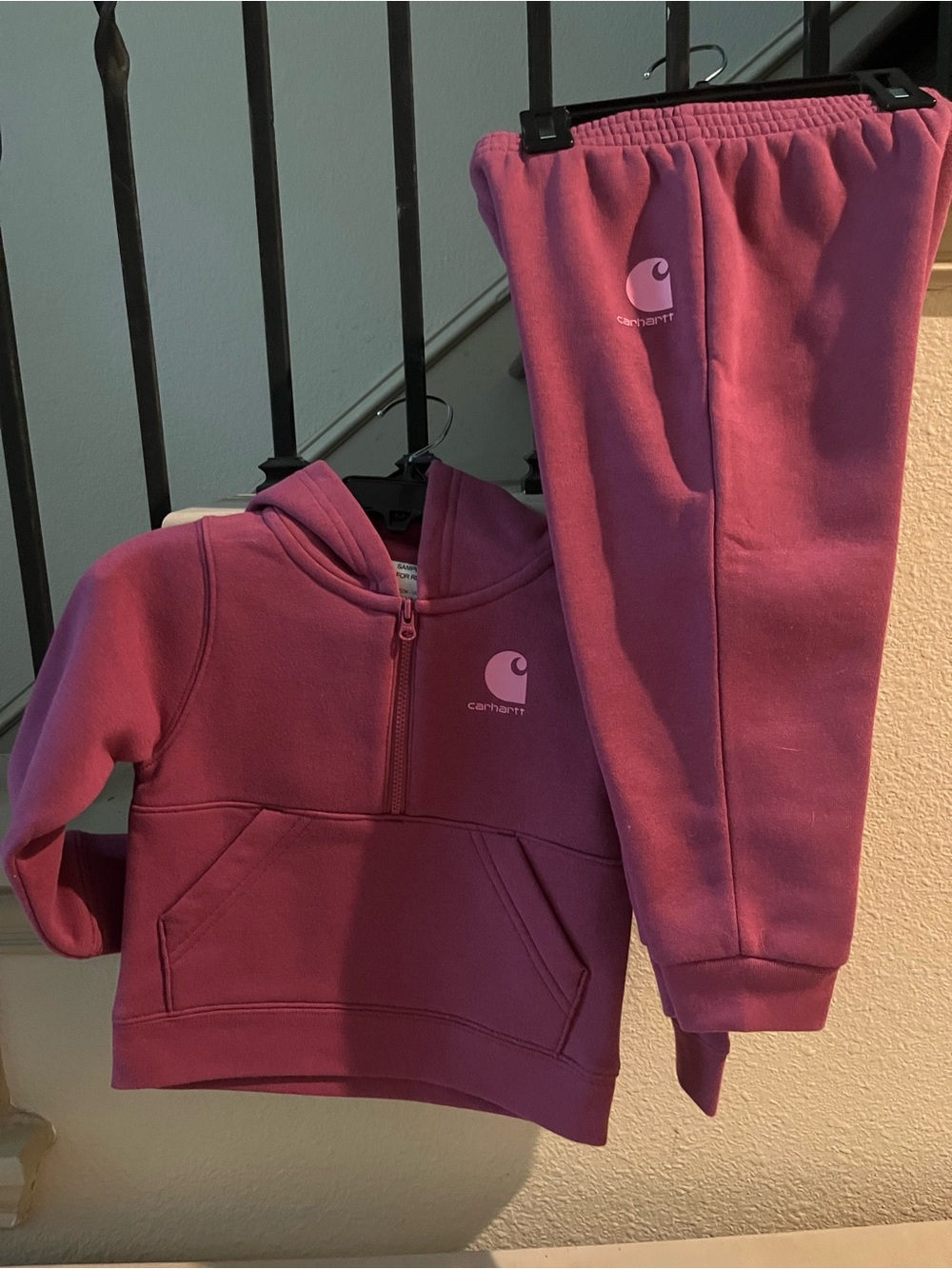 Carhartt Bodacious Pink Toddler Hoodie NWT